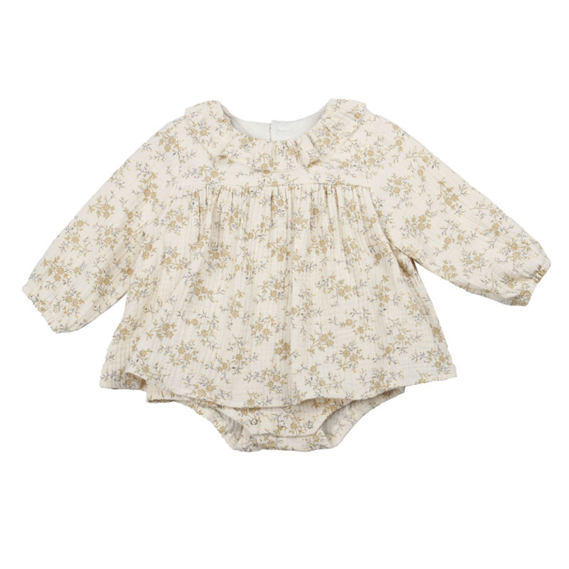 Bloemen Baby Meisje Jurken Len - Baby Clothing Organic recensie en prijs