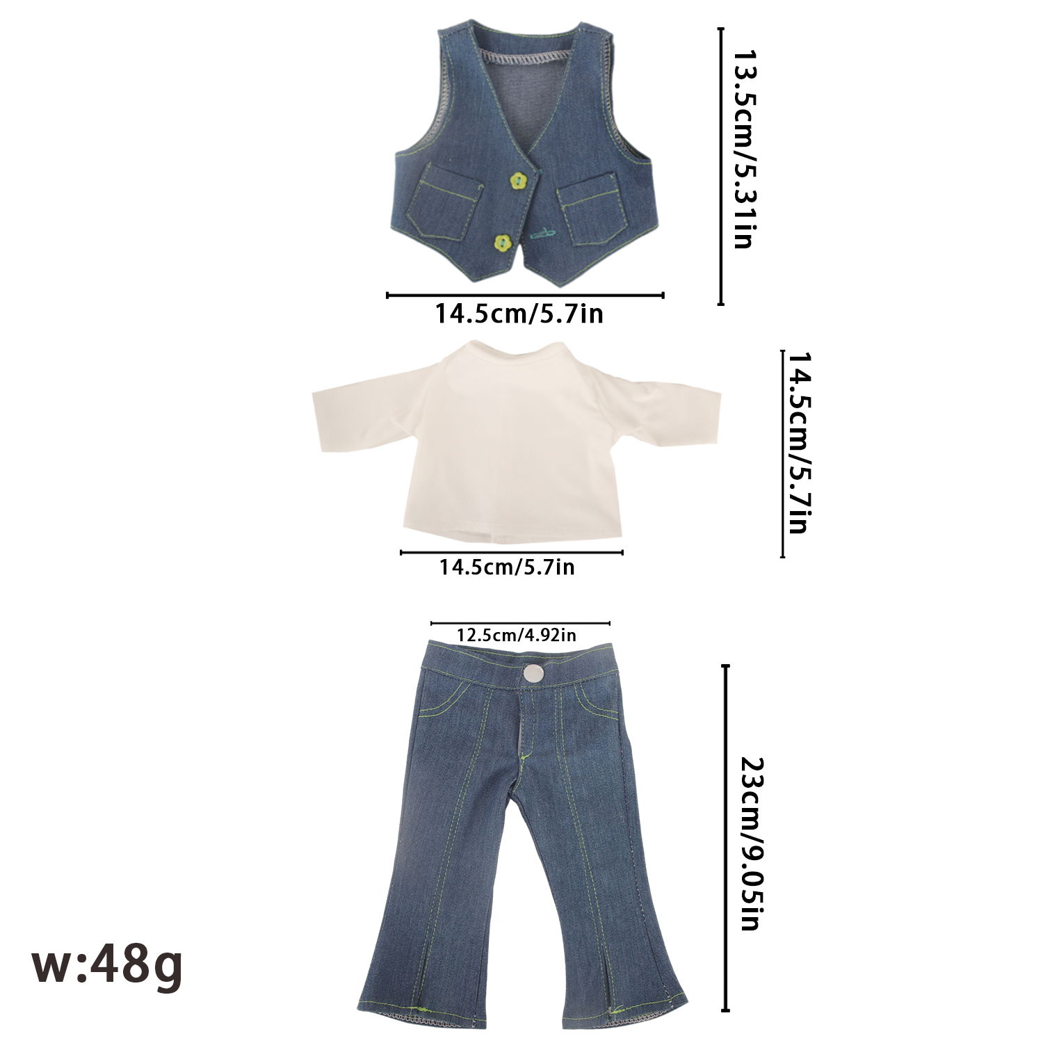 Trainingspak Denim Pak + Shirt - Baby Clothing Dresser recensie en prijs